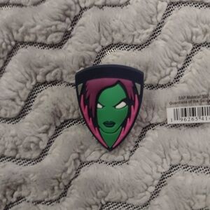 Guardians of the Galaxy Gamora Jibbitz by Crocs